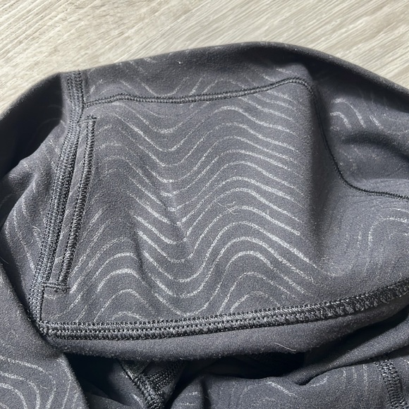 Lululemon Align High-Rise Pant Tight Leggings Nulu Aqueous Emboss Black Womens 6 - Picture 13 of 16